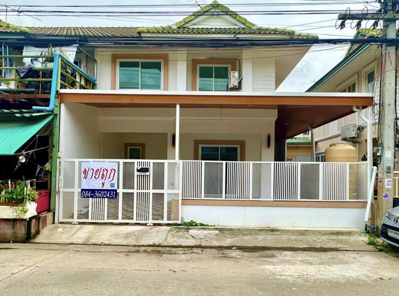 ขายถูก พฤกษาB หลังริม รีโนเวทใหม่ สวยๆ