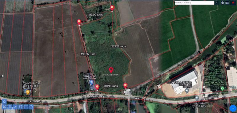 ขายที่ดินสามโคก-13-ไร่-1-งาน-30-ตรว-ติดถนน