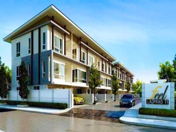 ขายด่วนทาวน์โฮม-3ชั้น-311-ตรว-โครงการ-feel-ladprao-71