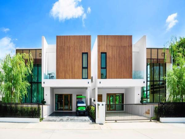 ขายบ้านสวยสร้างใหม่-บ้านแฝด-2-ชั้น-สไตล์โมเดิร์นดีไซน์ล้ำสมัยทั้งภายในและภายนอก