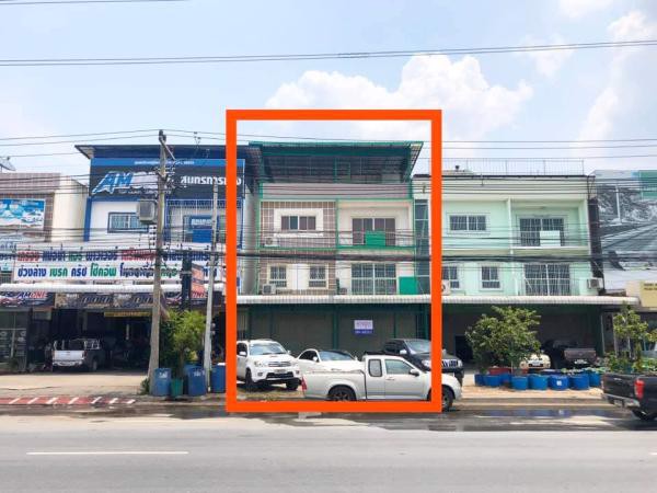 ขายด่วน-อาคารพานิชย์-3ชั้น-ทำเลทอง-พื้นที่-425-ตรว-ติดถนนคลองหลวง-ใกล้ถนนมอเตอร์เวย์-300-เมตร