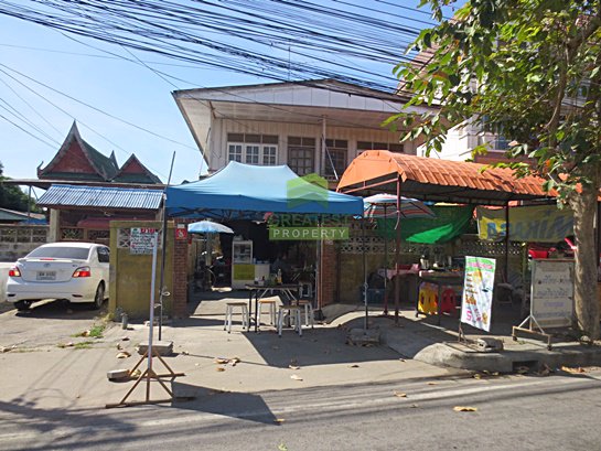 ขายด่วน-ที่ดินพร้อมสิ่งปลูกสร้าง-บ้านครึ่งตึกครึ่งไม้-2-ชั้น-ติดถนนโพธิ์การ้อง-เนื้อที่-63-ตรว