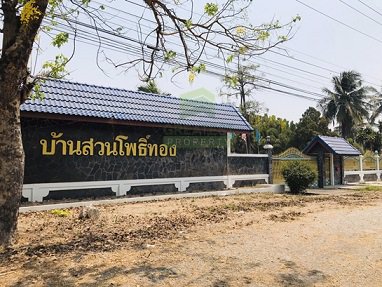 ขาย-ที่ดินสวนเกษตร-โครงการบ้านสวนโพธิ์ทอง-38540-ตรว-อบตพลับพลาไชย-ที่สวย-มีน้ำ-ไฟ-พร้อม