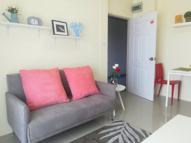 ขายคอนโดแต่งสวย-ราคาถูก-ย่านเดอะมอลบางกะปิ