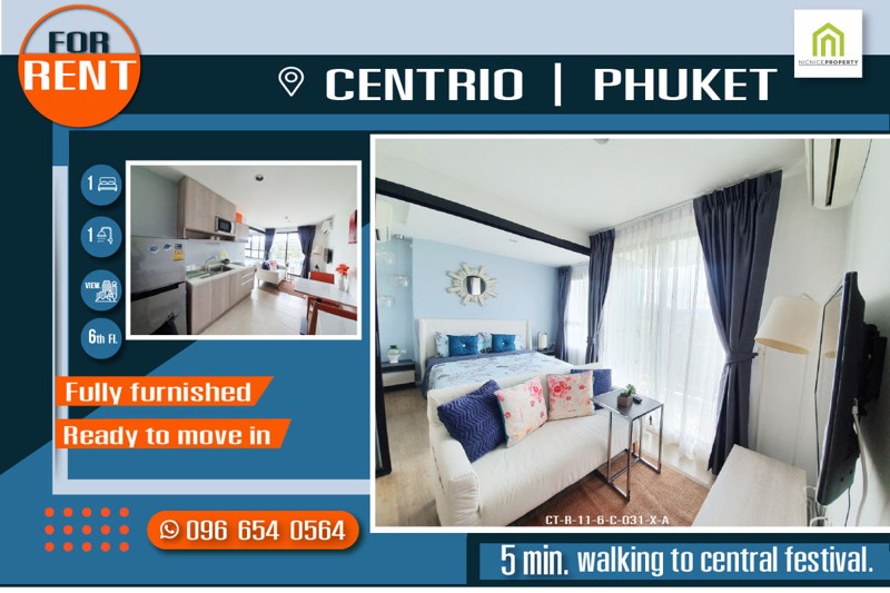 ให้เช่าคอนโด-ภูเก็ต-ตกแต่งครบพร้อมเข้าอยู่