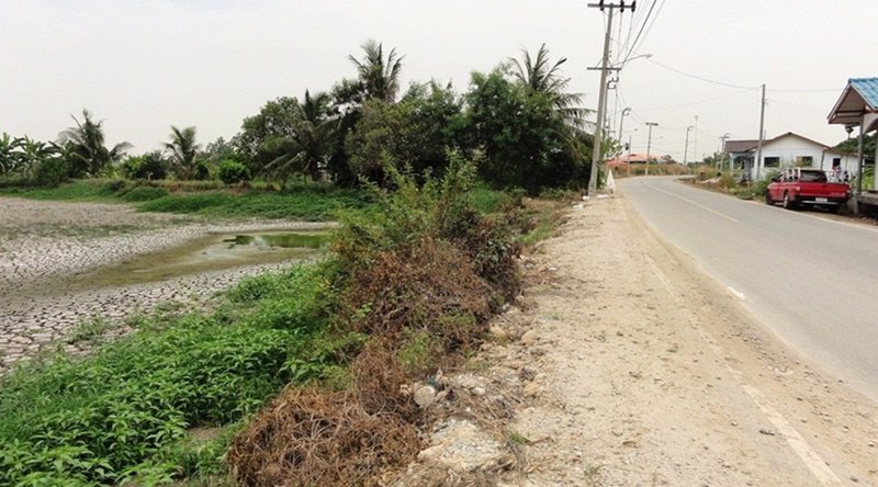 ขายที่ดิน-5-ไร่-ติดถนนเลียบคลองพระองค์เจ้าไชยยานุชิต-บางบ่อ-สมุทรปราการ