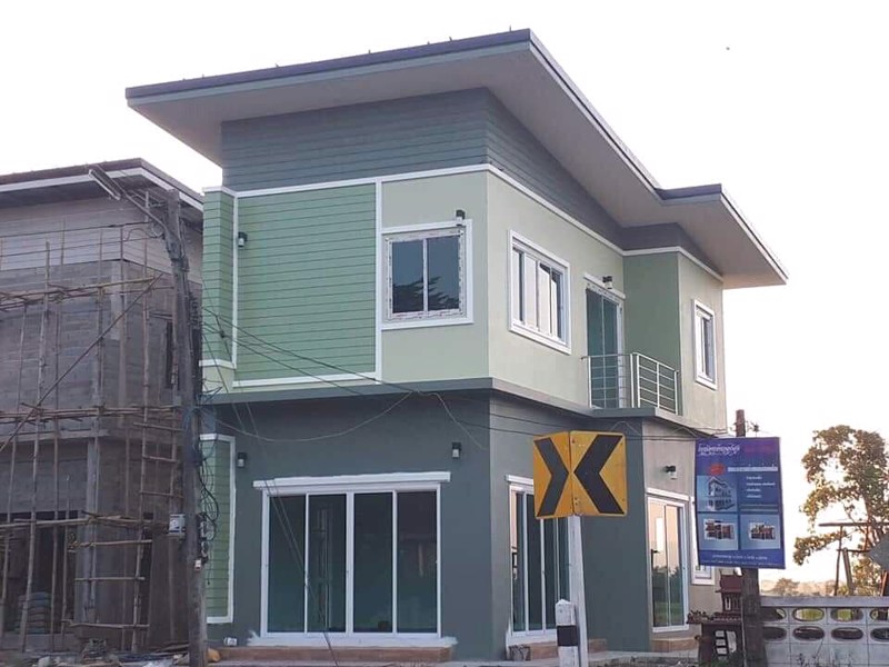 บ้านเดี่ยวสร้างใหม่พร้อมอยู่-สไตล์-โมเดิร์น-ทำร้านหรือไว้พักอาศัย-