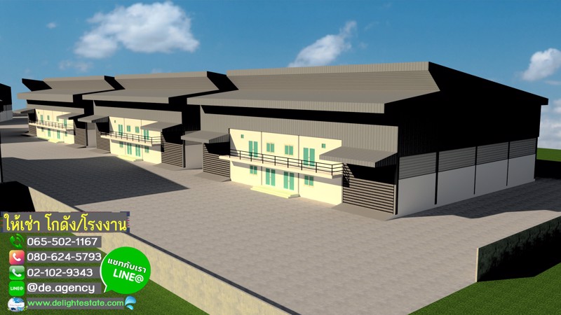 ให้เช่าโกดัง-658-1800-ตรม-ติดถนนเทพารักษ์-ใกล้นิคมบางพลี-สมุทรปราการ