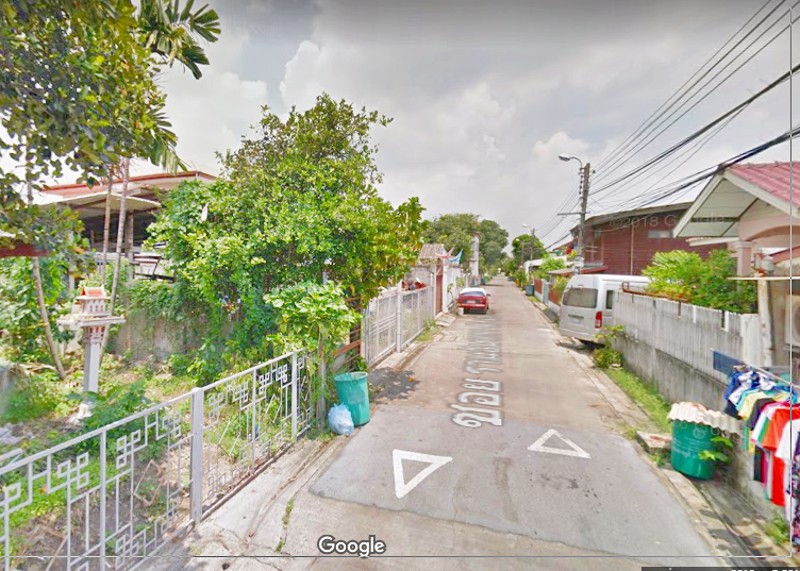 ขายที่ดินถนนรามอินทรา46-ใกล้รถไฟฟ้าสถานีรามอินทรา-ที่ดินถมแล้วหน้าที่ดินสวย-เขตบางกะปิ-พื้นที่-50-ตร