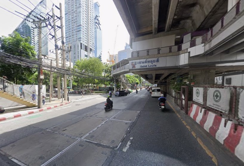 ขายที่ดินพร้อมสิ่งปลูกสร้าง-ใจกลางสาทร-ติด-bts-เซนต์หลุยส์-ผังสีแดง-พ5