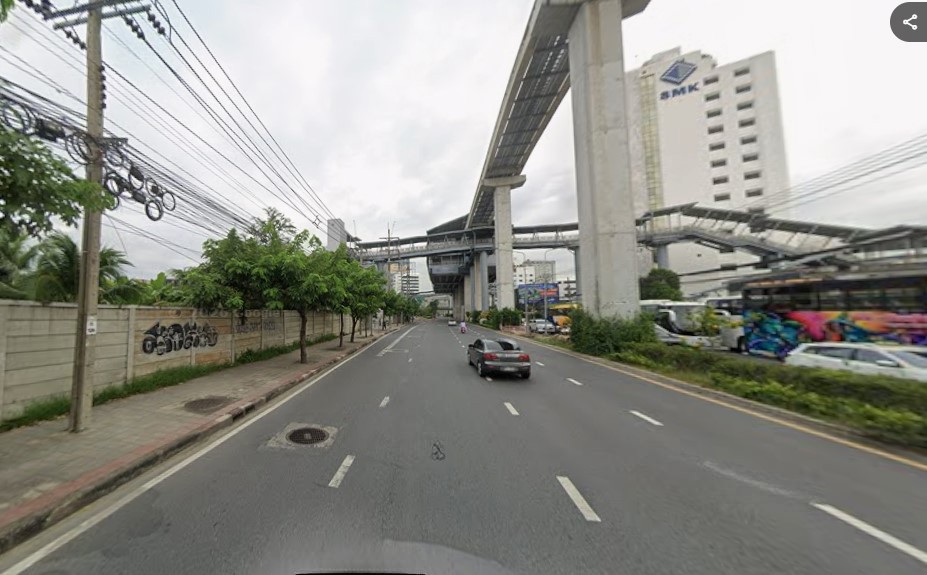 ขายที่ดินเปล่า-ใกล้รถไฟฟ้าสายสีเหลือง-สถานีศรีกีฑา-ทำเลดี-ราคาถูก