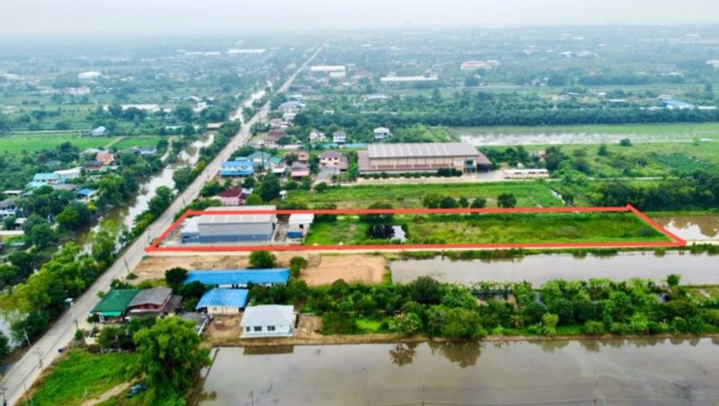 ขายด่วน-โกดัง-พร้อมออฟฟิศ-ขายโกดัง-ติดถนนเลียบคลองสาม-พร้อมออฟฟิศ-สามารถใช้งานต่อได้เลย