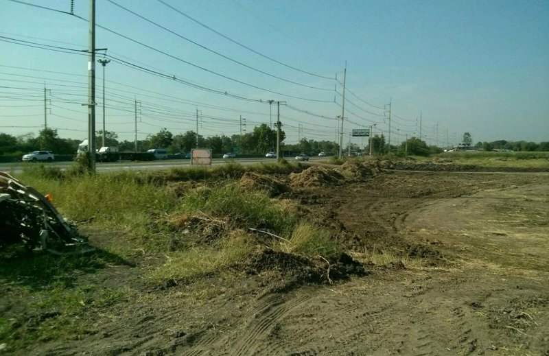 ขายที่ดิน-11ไร่-ติดถนนกาญจนาภิเษก-ทล-สาย-9-เส้น347-ใกล้ทางต่างระดับเชียงราก-บางปะอิน