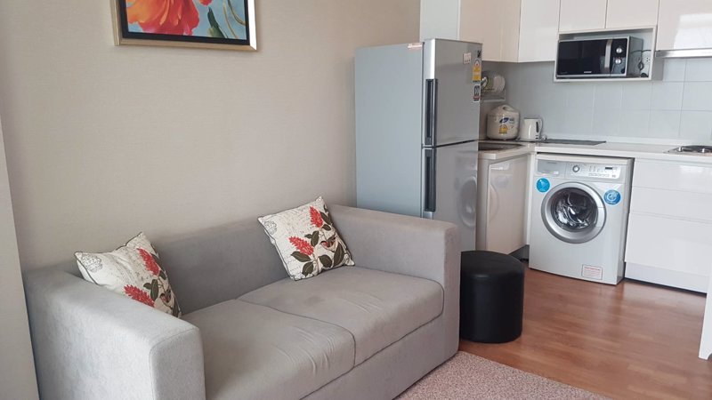 For Rent The Coast Condo 2bed1bath at Sukhumvit-Bangna intersection next to Bangna BTS Station