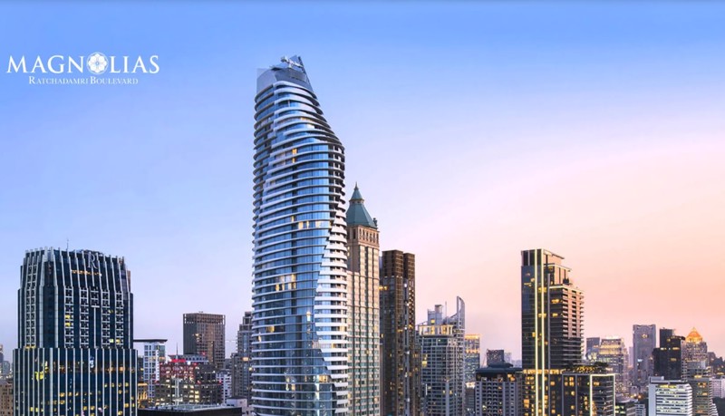 Sale/Rent Magnolias Ratchadamri Boulevard Condominium1 Bedroom , Royal Bangkok Sport Club View