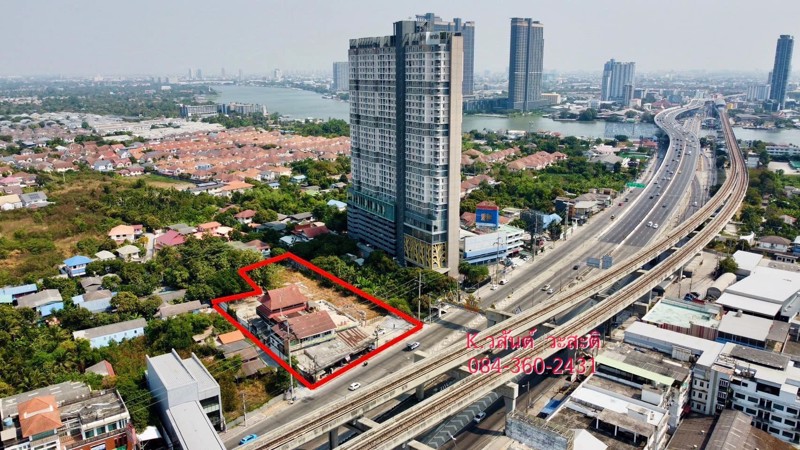 ขายที่ดิน-ติดถนนรัตนาธิเบศร์-นนทบุรี-ไทรม้า-