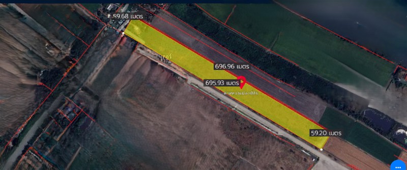 ขายที่ดินผังม่วงลาย-ทำเลดี-ตคลองอุดมชลจร-อเมืองฉะเชิงเทรา-จฉะเชิงเทรา