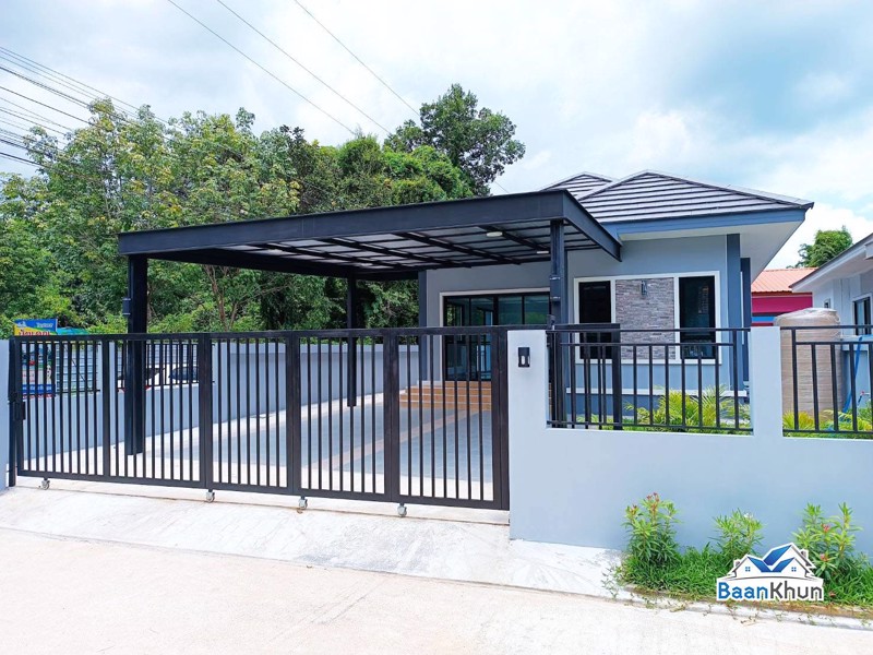 ขายบ้านเดี่ยวชั้นเดียว-โครงการบ้านคุณเฟส2-หลังสุดท้าย-ไม่มีค่าส่วนกลาง