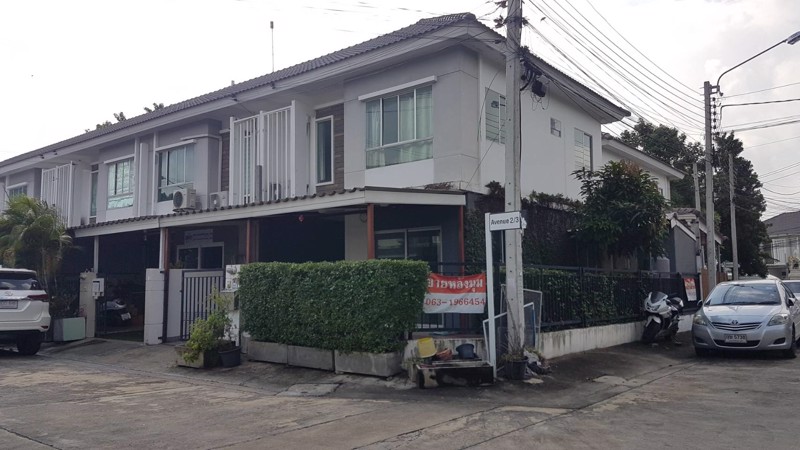 ขายทาวน์เฮ้าส์-พฤกษาวิลล์51-ซอย-เพิ่มสิน29-หลังมุมนอก