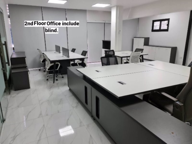 สำนักงานสร้างใหม่-แบ่งเช่า