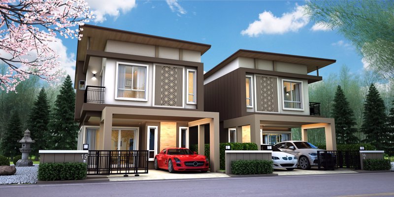 ขายให้เช่า-บ้านแฝด-สไตล์บ้านเดี่ยว-สิปัญ-วิลล์-โครงการบ้านใกล้นิคมอีสเทิร์นซีบอร์ด-นิคมเหมราช-ปลวกแ