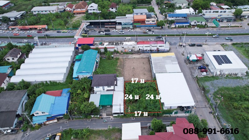 ขายที่ดิน 100 ตารางวา ต.บางศรีเมือง อ.เมืองนครนายก ห่างถนนราชพฤกษ์ 110 ม.