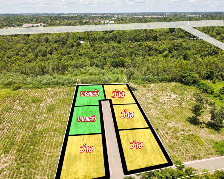 ที่ดินเปล่าใกล้เมืองอุบล-พร้อมให้คุณเป็นเจ้าของ