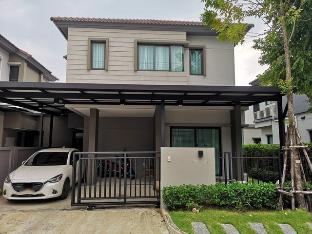 ขายบ้านด่วน-️บ้านแฝด-2-ชั้น-หมู่บ้านวีคอมพาวด์-ราชพฤกษ์-ปิ่น-388-ตรว-169-ตรม-หน้าบ้านหันทางทิศ