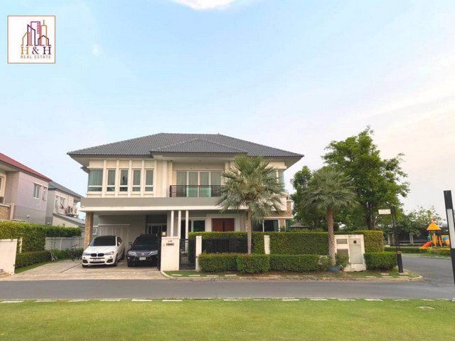 ขายบ้านเดี่ยว-2-ชั้น-หมู่บ้าน-bangkok-boulevard-พระราม9-ศรีนครินทร์-เนื้อที่-805-ตารางวา-4-ห้องนอน