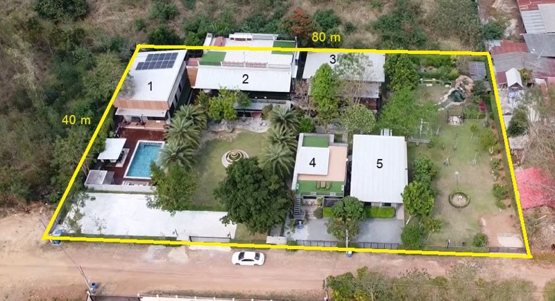 ขายรีสอร์ทที่เขาใหญ่-ทำเลดี-วิวสวย-มีบ้าน-5-หลังพร้อมทำธุรกิจได้เลย