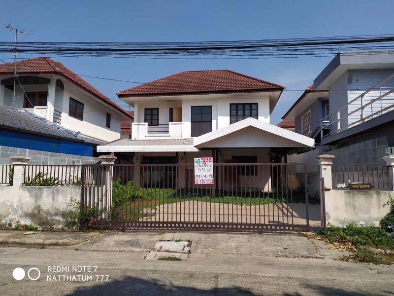 ขาย-เช่า-บ้านเดี่ยว-2-ชั้น-55-ตรว-หมู่บ้านพรธิสาร-6-ซอย-1-คลอง-7-ธัญบุรี