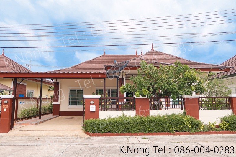 ปล่อยเช่าบ้านเดี่ยว-หมู่บ้าน-สิริศา14-ราคาถูก-เดินทางสะดวก