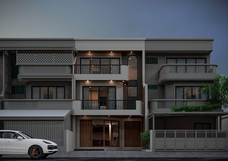 ทาวน์โฮม-โฮมออฟฟิศ-บ้านกลางเมือง-สไตล์-modern-luxury-ลาดพร้าว71-ใกล้-central-eastville-และ-ทางด่วนเอ