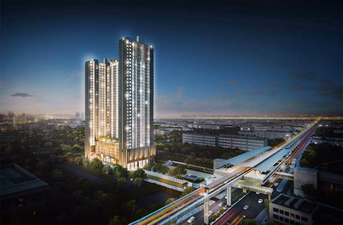 เคนชิงตัน-สุขุมวิท-เทพารักษ์-คอนโด-high-rise-ติดรถไฟฟ้า
