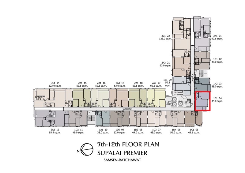 ขายดาวน์-ศุภาลัย-พรีเมียร์-สามเสน-ราชวัตร-ชั้น-9-ตำแหน่ง-1b1-04-ขนาด-45-ตรม-ทิศใต้-มีส่วนลดเพิ่มจา