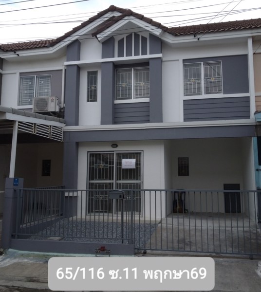 ทาว์นเฮ้าส์มือสอง-177-ตรวา-3นอน-2น้ำ-บ้านพฤกษา-69-บางใหญ่-แก้วอินทร์-