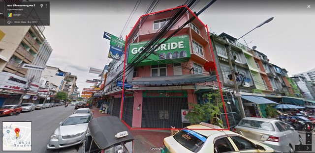 ขายอาคารพาณิชย์-เยาวราช-3-ห้อง-ห้องหัวมุม-317-ตรวา-4-ชั้น-ใกล้-mrtวัดมังกร