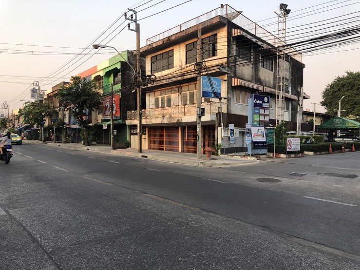 ขายอาคารพานิชย์2คูหา-พร้อมโรงงานติดถนนบางแค