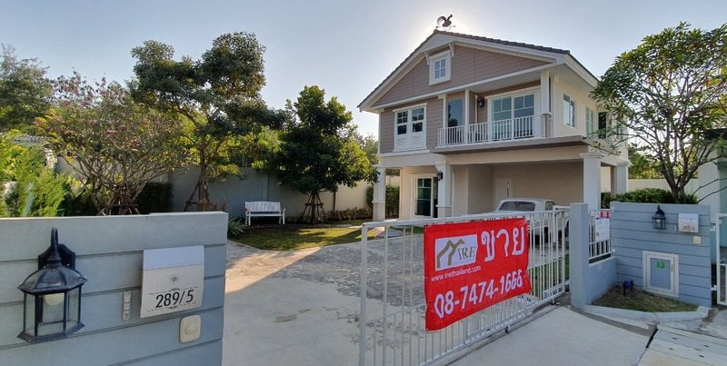 ขายบ้านเดี่ยว-2-ชั้น-วิลลาจจิโอ-สันทราย-เชียงใหม่-villaggio-sansai-chaingmai-หลังมุม-โครงการแลนด์