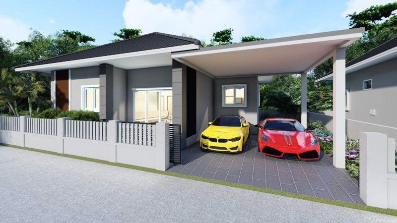 บ้านเดี่ยวสร้างใหม่ใจกลางเมือง-โครงการบ้านอยู่สบาย2-ซอย2-สันตาลเหลือง-ตริมกก-อเมือง-จเชียงราย