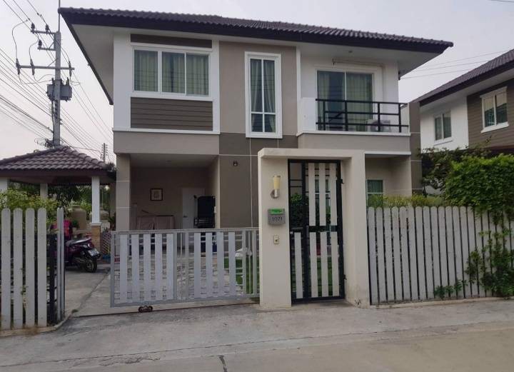 บ้านเดี่ยวพร้อมเฟอร์นิเจอร์-หมู่บ้านสุขุมวิทไลท์-บางเกลือ