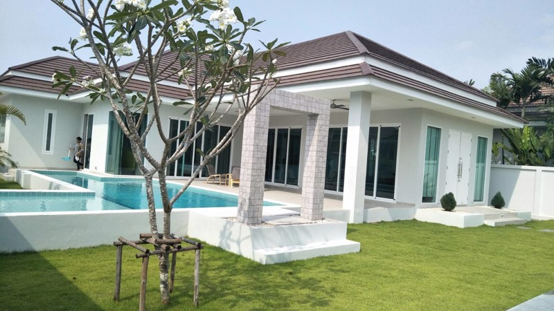 บ้านเดี่ยวพร้อมสระว่ายน้ำ-หมู่บ้านวู้ดแลนด์-หัวหิน-ประจวบคีรีขันธ์