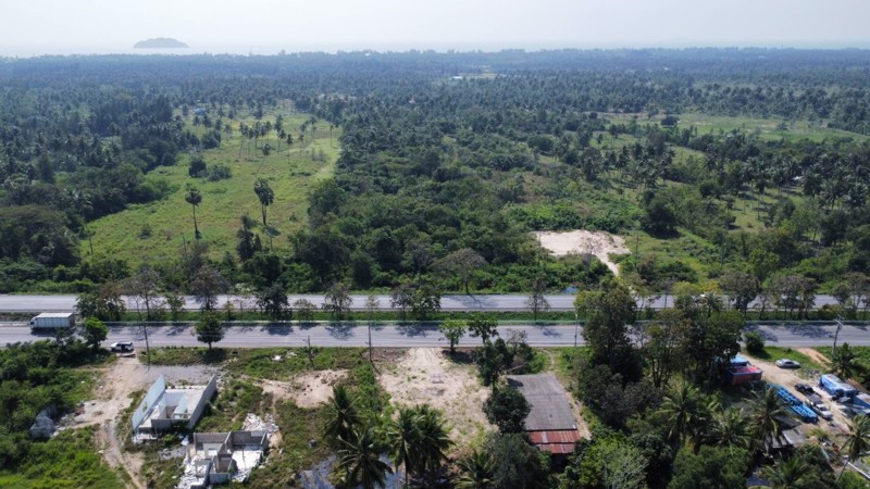 ขายที่ดินติดถนนเพชรเกษม-ใกล้สี่แยกประจวบ-ตคลองวาฬ