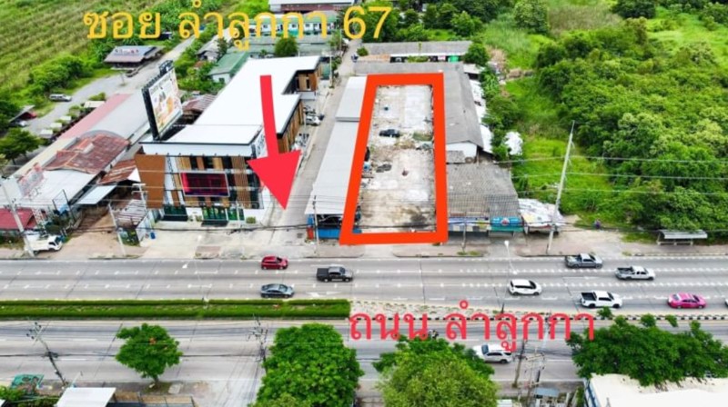 ขายด่วน-ที่ดินติดถนน-ลำลูกกา-ที่ดินแปลงสวย-ติดถนนเส้นลำลูกกาช่วงปากซอย-67