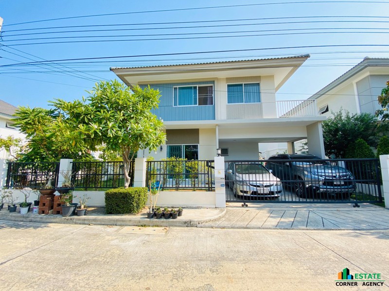 ขาย-บ้านเดี่ยว-หมู่บ้าน-เพอร์เฟค-พาร์ค-พระราม-5-บางใหญ่-หลังมุม-พื้นที่ใช้สอยเยอะ