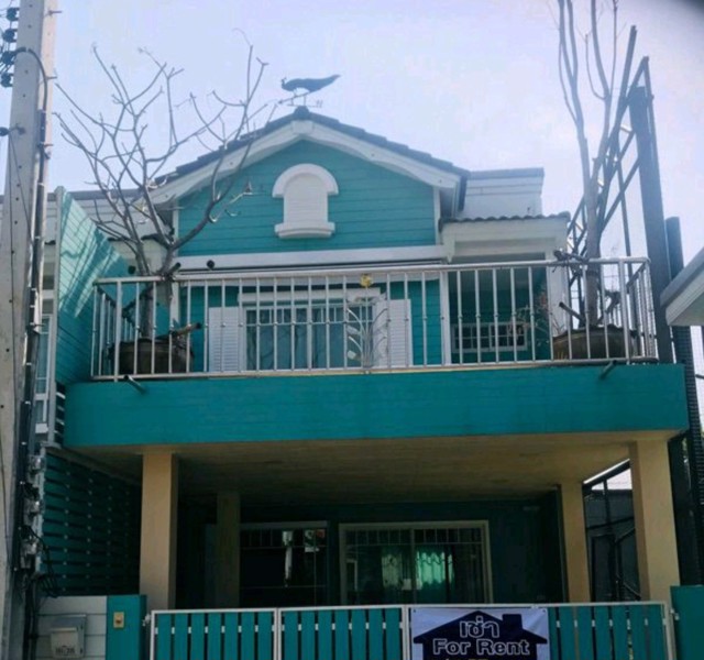 ให้เช่าทาวน์โฮมหลังริม-อินดี้-บางนา-กม7-ตกแต่งสวย-พื้นที่เยอะ