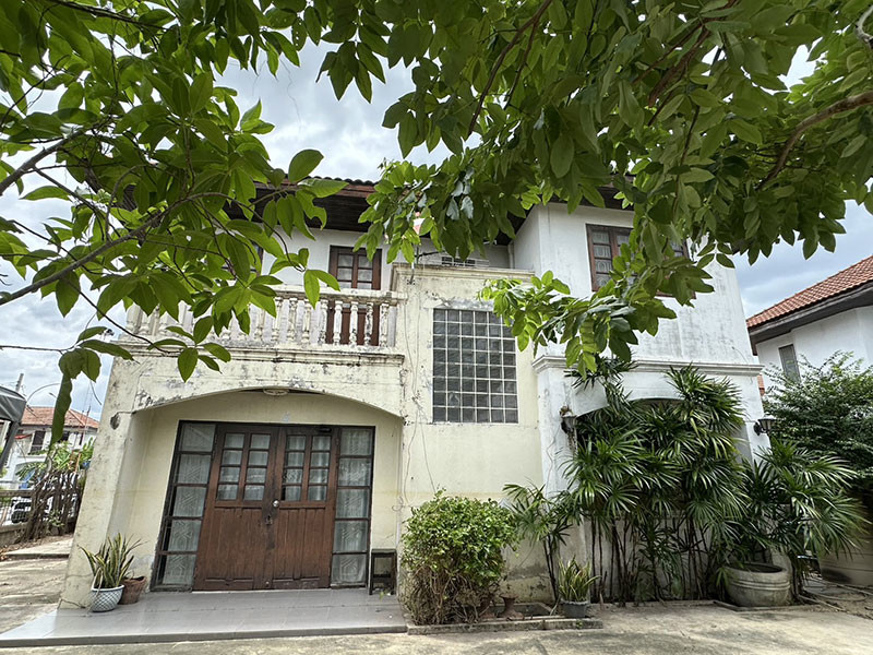 ขายบ้านพร้อมที่ดิน-หมู่บ้าน-บ้านบัวทอง-ถนนเลียบคลองบางไผ่