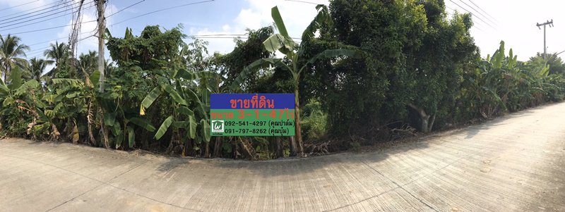 ขาย-ที่ดินริมน้ำ-6-แปลง-3ไร่-1งาน-47ตารางวา-สามพราน-นครปฐม-เหมาะทำรีสอร์ท-ร้านอาหารริมน้ำ