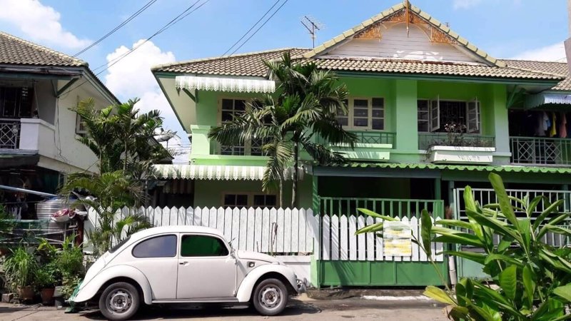 ขายบ้าน-2-ชั้น-พร้อมที่ดิน-24-ตรว-โครงการบ้านพฤกษา-คลองสาม-คลองหลวง-ปทุมธานี