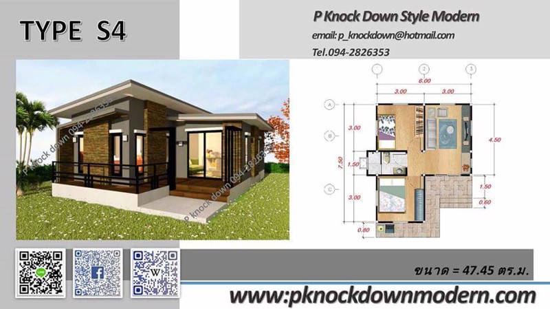 รับสร้างบ้านน็อคดาวน์-สร้างบ้านใหม่หรือปรับปรุงต่อเติม-ดูหน้างานพร้อมออกแบบฟรี